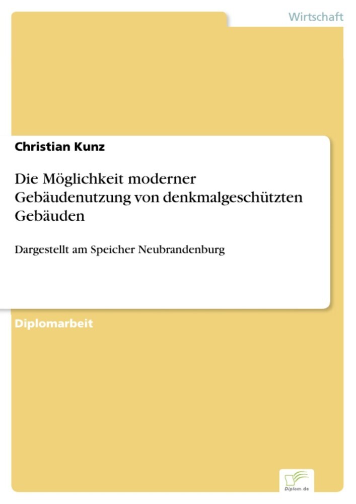 Die Möglichkeit moderner Gebäudenutzung von denkmalgeschützten Gebäuden main product photo