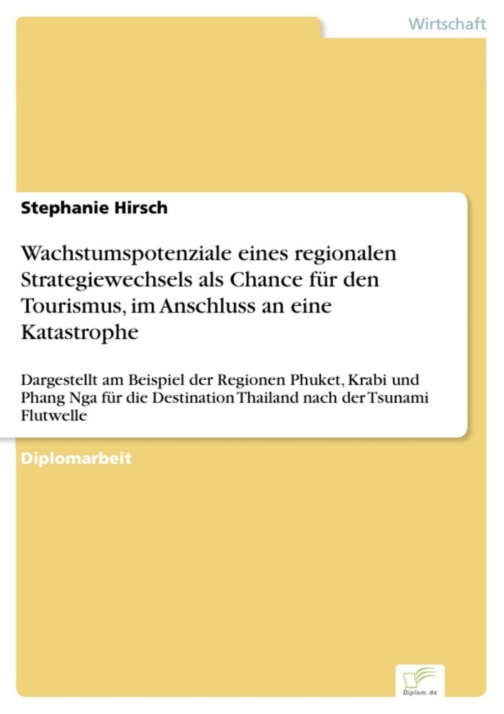 Wachstumspotenziale eines regionalen Strategiewechsels als Chance für den Tourismus, im Anschluss an eine Katastrophe main product photo