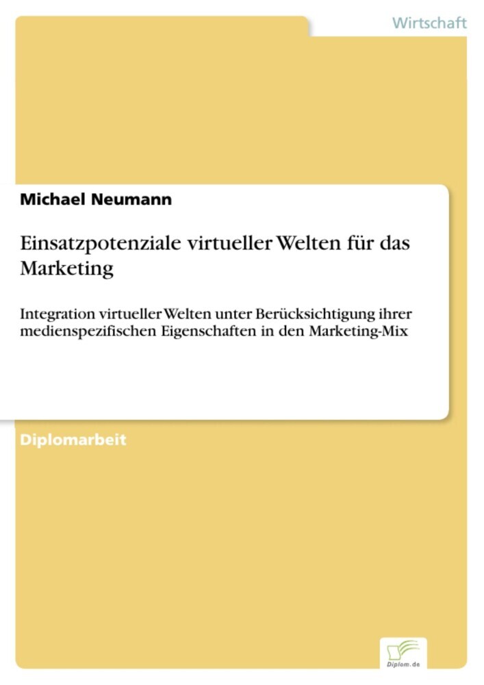 Einsatzpotenziale virtueller Welten für das Marketing main product photo