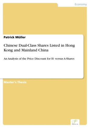 Chinese Dual-Class Shares Listed in Hong Kong and Mainland China