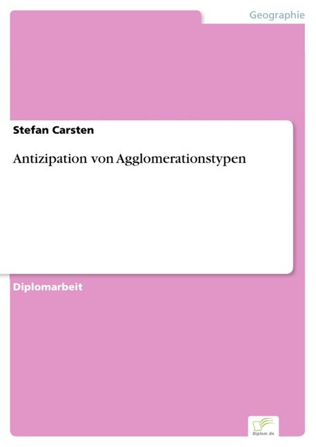 Antizipation von Agglomerationstypen main product photo