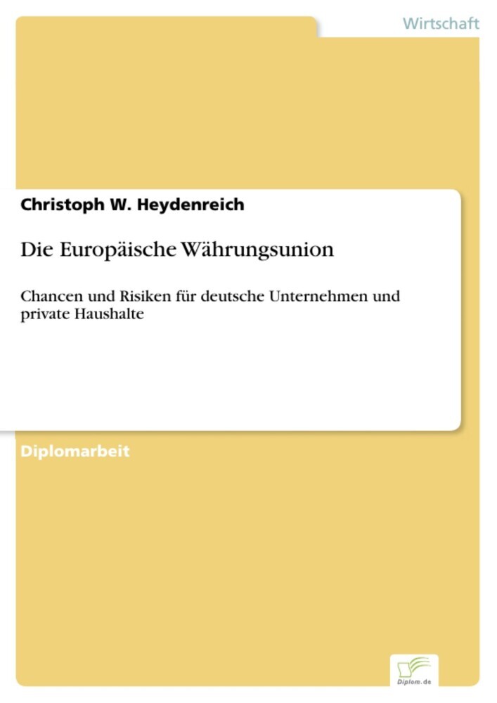Die Europäische Währungsunion main product photo