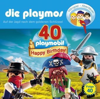Die Playmos - Auf der Jagd nach dem goldenen Schlüssel, 1 Audio-CD main product photo