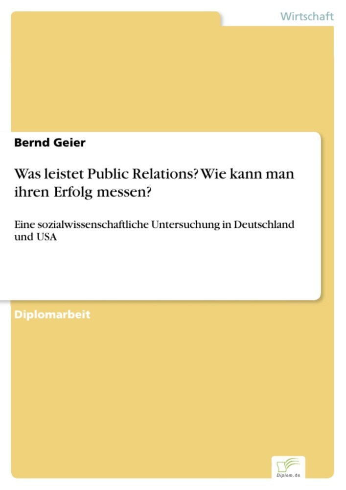 Was leistet Public Relations? Wie kann man ihren Erfolg messen? main product photo