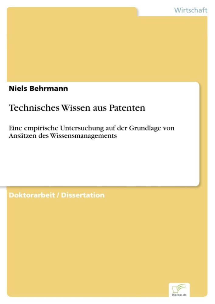 Technisches Wissen aus Patenten main product photo