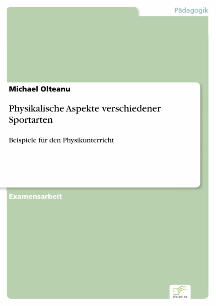 Physikalische Aspekte verschiedener Sportarten main product photo