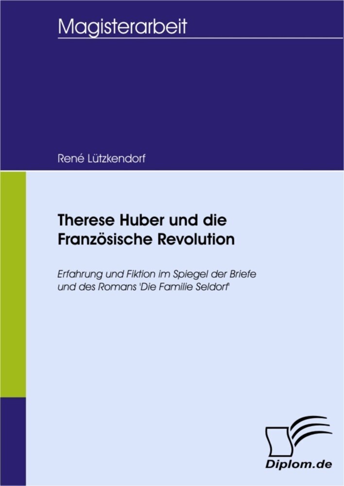 Therese Huber und die Französische Revolution main product photo