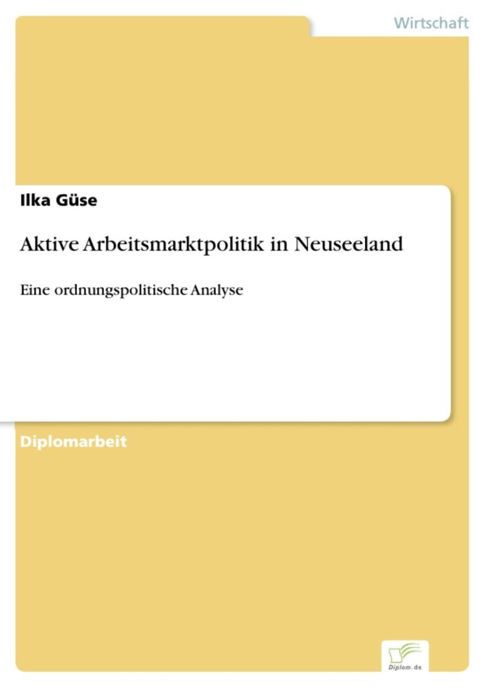 Aktive Arbeitsmarktpolitik in Neuseeland main product photo