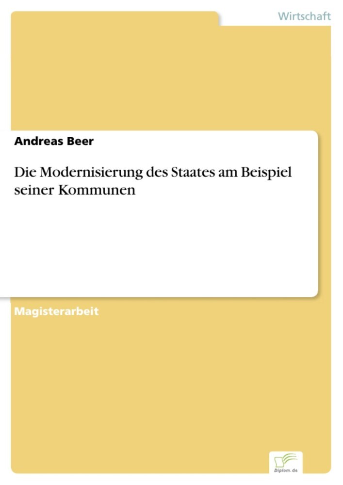 Die Modernisierung des Staates am Beispiel seiner Kommunen main product photo