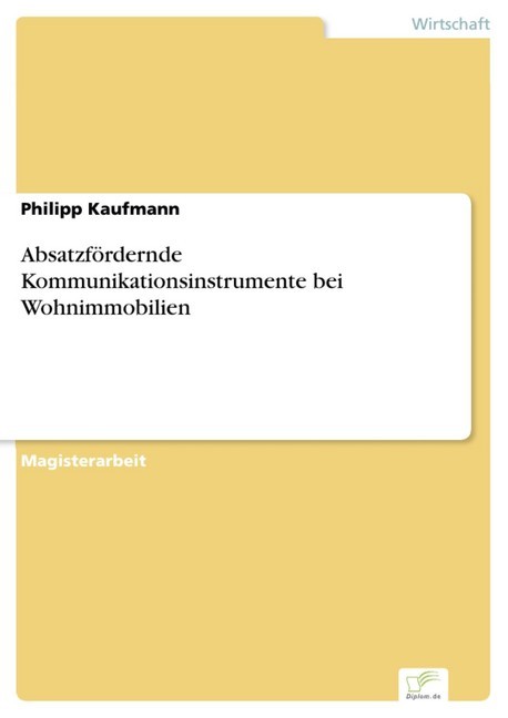 Absatzfördernde Kommunikationsinstrumente bei Wohnimmobilien main product photo