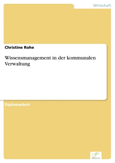 Wissensmanagement in der kommunalen Verwaltung main product photo