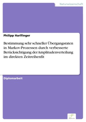 Bestimmung sehr schneller Übergangsraten in Markov-Prozessen durch verbesserte Berücksichtigung der Amplitudenverteilung im direkten Zeitreihenfit