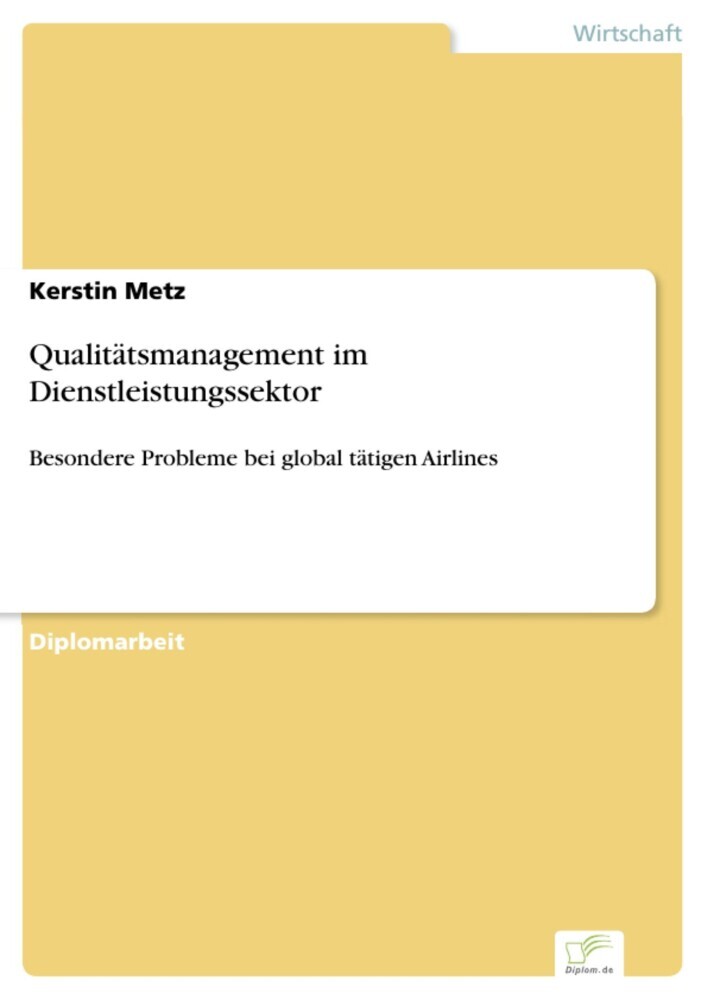 Qualitätsmanagement im Dienstleistungssektor main product photo