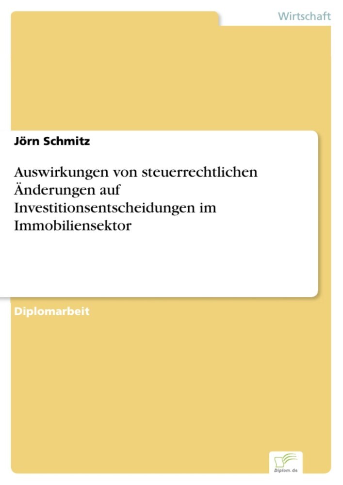 Auswirkungen von steuerrechtlichen Änderungen auf Investitionsentscheidungen im Immobiliensektor main product photo