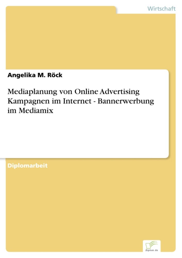 Mediaplanung von Online Advertising Kampagnen im Internet - Bannerwerbung im Mediamix main product photo