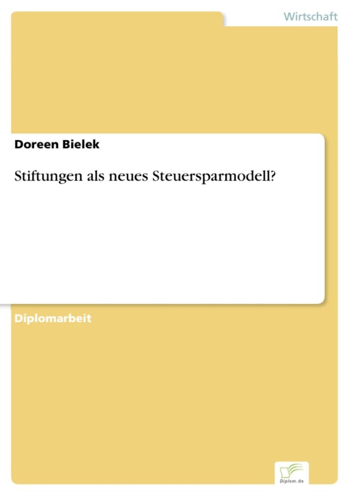 Stiftungen als neues Steuersparmodell? main product photo