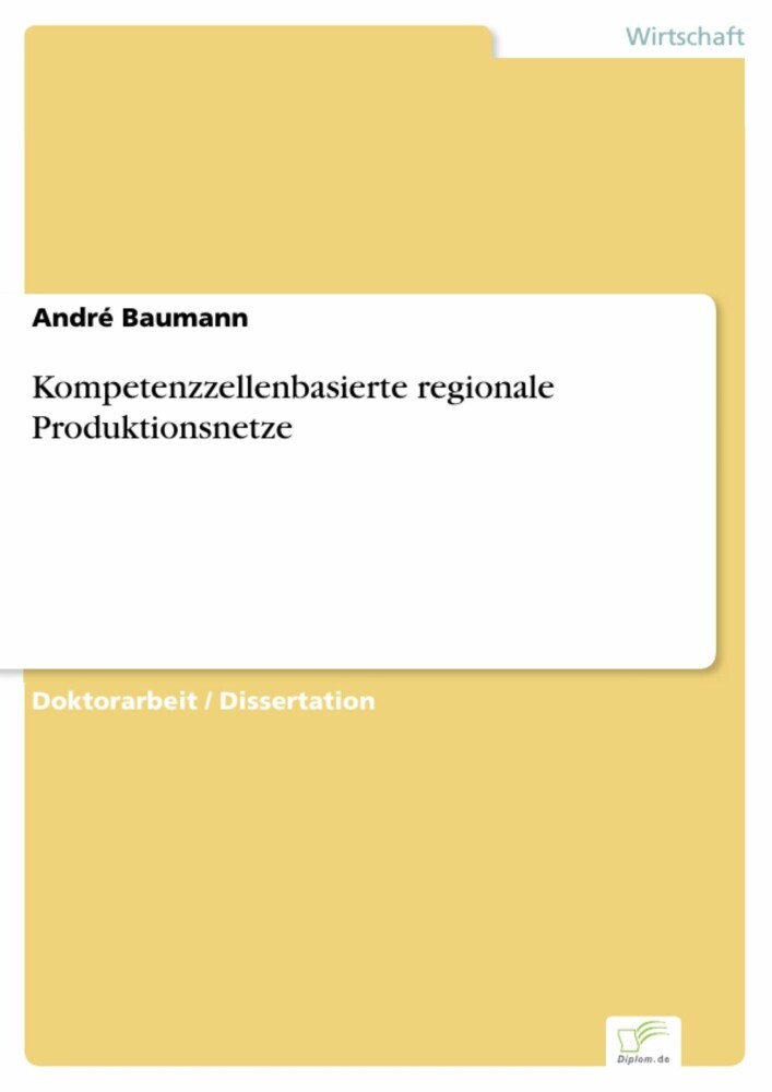 Kompetenzzellenbasierte regionale Produktionsnetze main product photo
