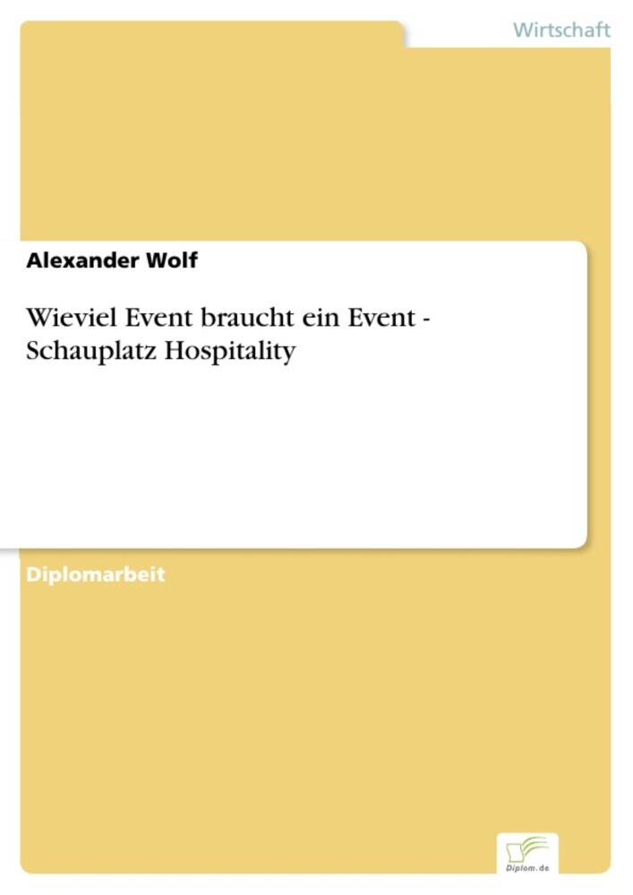 Wieviel Event braucht ein Event - Schauplatz Hospitality main product photo