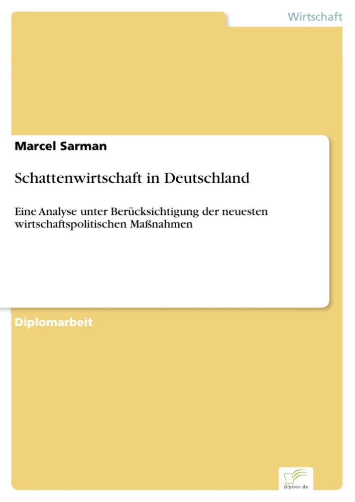 Schattenwirtschaft in Deutschland main product photo