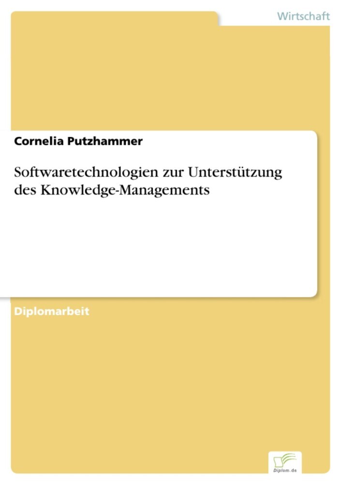Softwaretechnologien zur Unterstützung des Knowledge-Managements main product photo