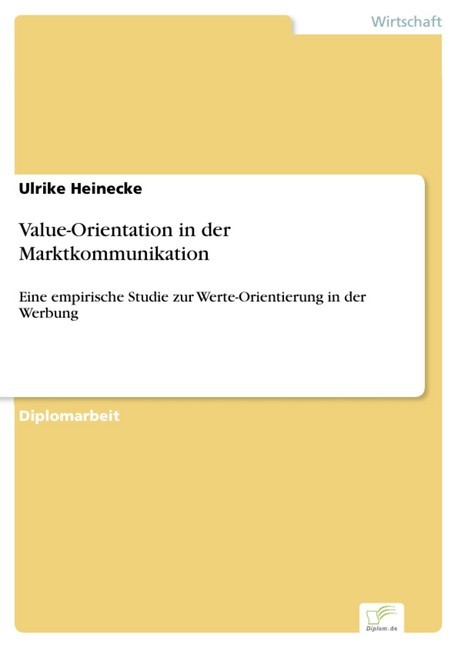 Value-Orientation in der Marktkommunikation main product photo