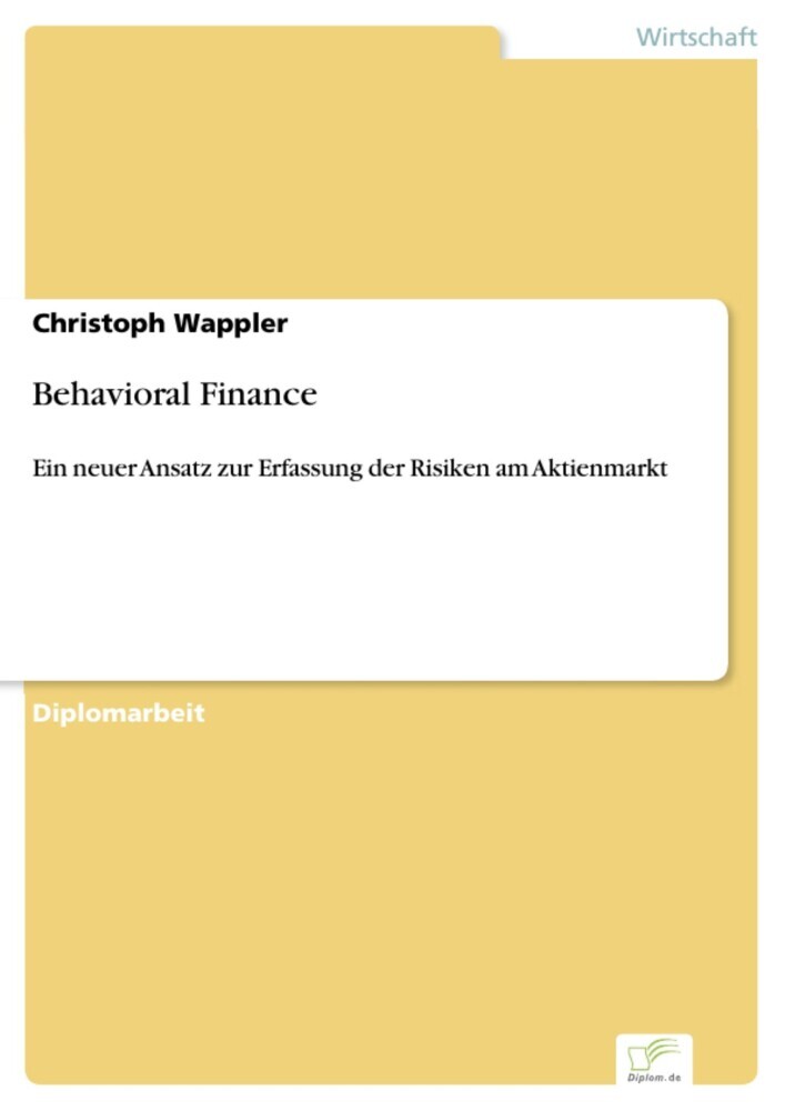 Behavioral Finance main product photo