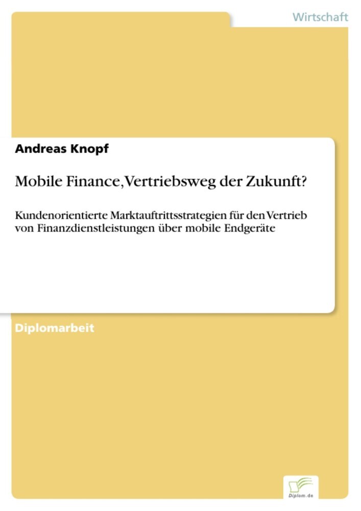Mobile Finance, Vertriebsweg der Zukunft? main product photo