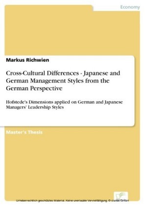 Cross-Cultural Differences - Japanese and German Management Styles from the German Perspective