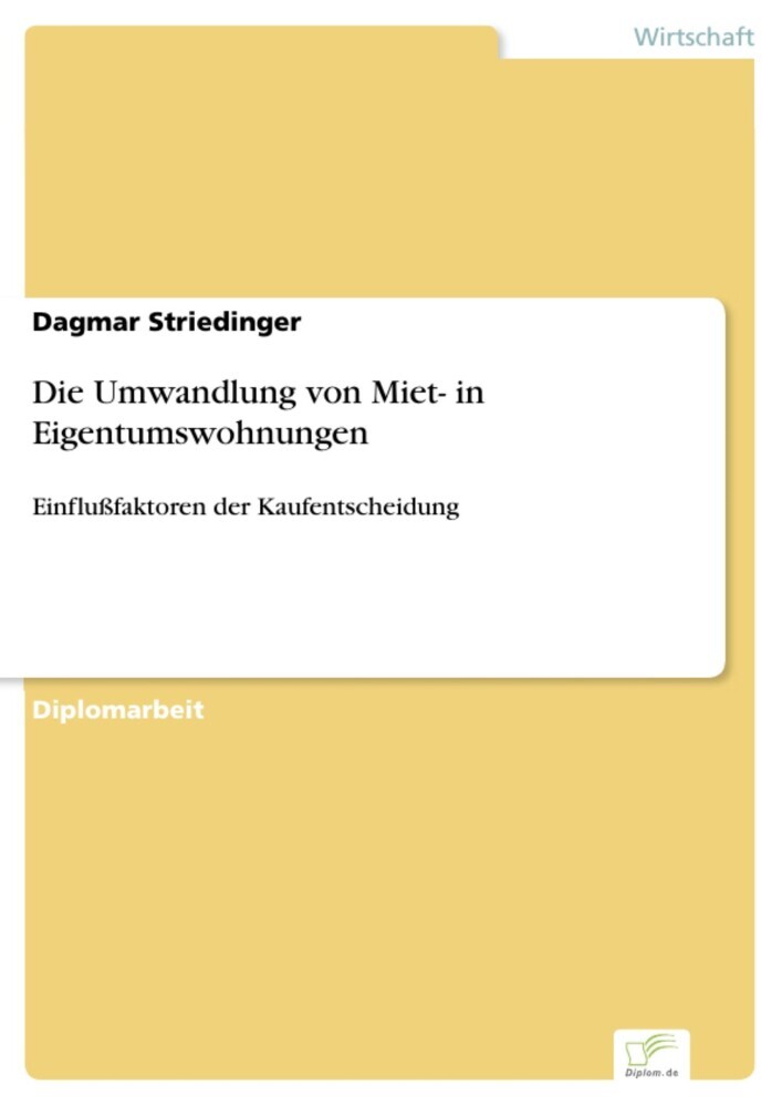 Die Umwandlung von Miet- in Eigentumswohnungen main product photo