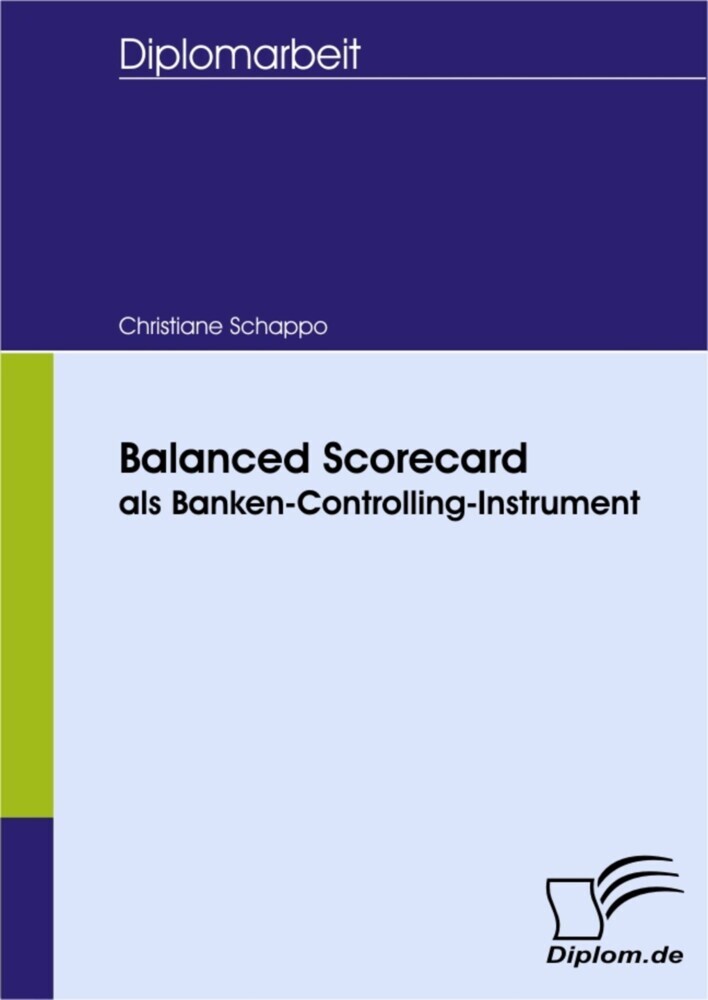 Balanced Scorecard als Banken-Controlling-Instrument main product photo