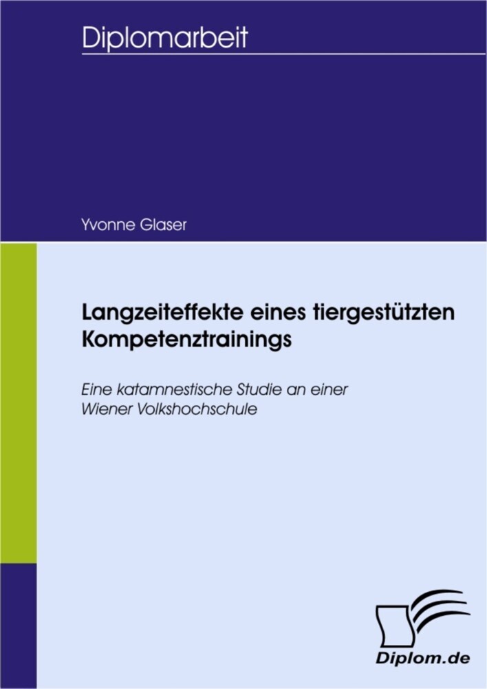 Langzeiteffekte eines tiergestützten Kompetenztrainings main product photo