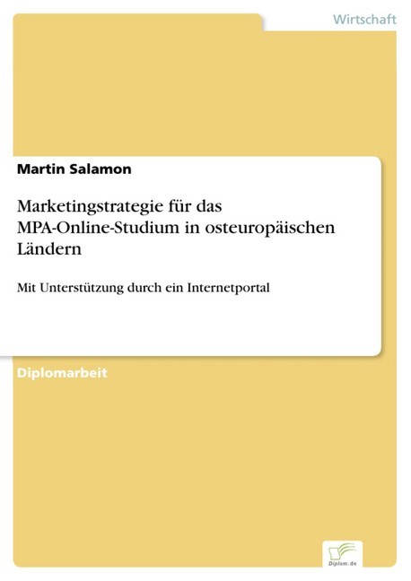 Marketingstrategie für das MPA-Online-Studium in osteuropäischen Ländern main product photo