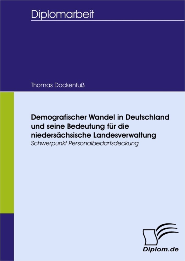 Demografischer Wandel in Deutschland und seine Bedeutung für die niedersächsische Landesverwaltung main product photo