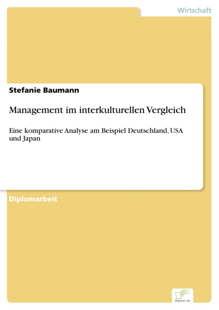 Management im interkulturellen Vergleich main product photo