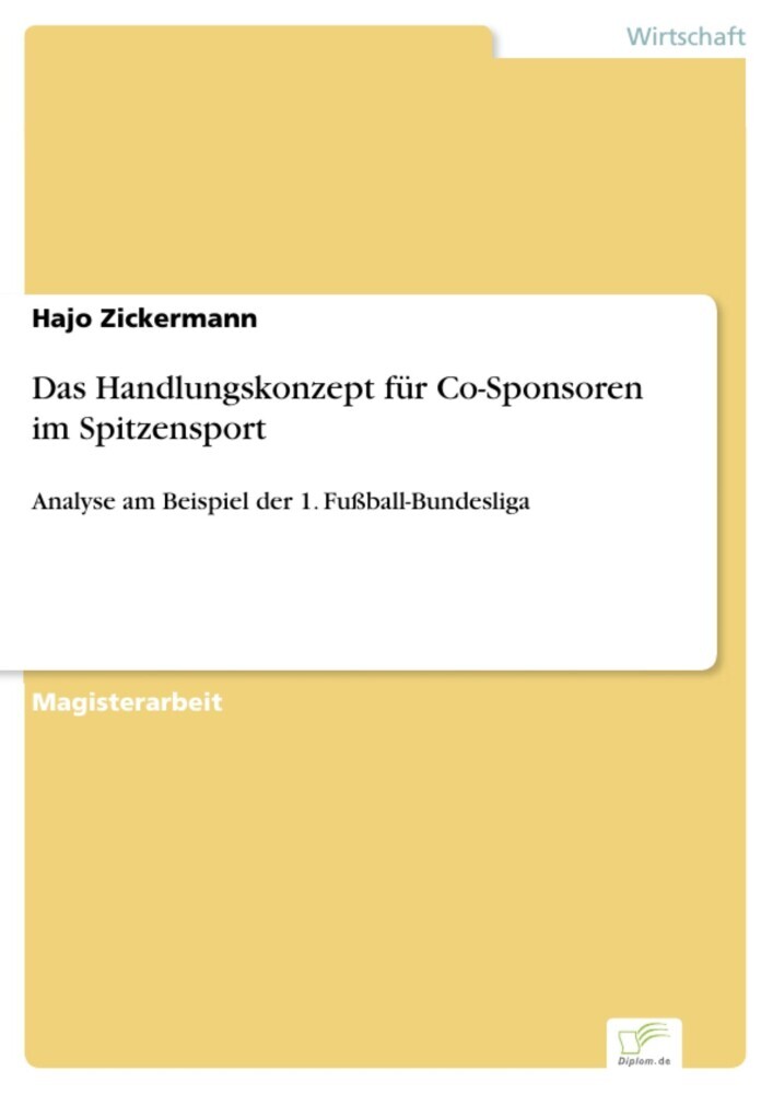 Das Handlungskonzept für Co-Sponsoren im Spitzensport main product photo