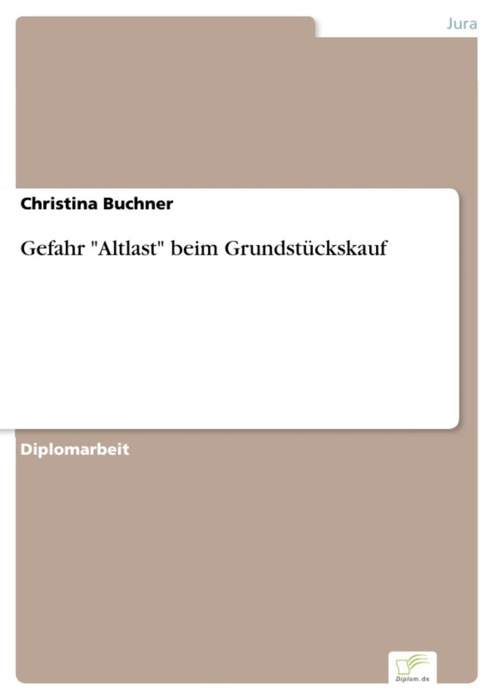Gefahr 'Altlast' beim Grundstückskauf main product photo
