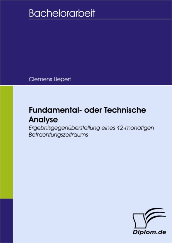 Fundamental- oder Technische Analyse main product photo