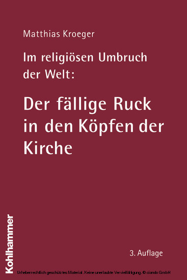 Im religiösen Umbruch der Welt: Der fällige Ruck in den Köpfen der Kirche main product photo