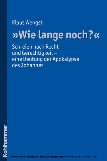 'Wie lange noch?' main product photo