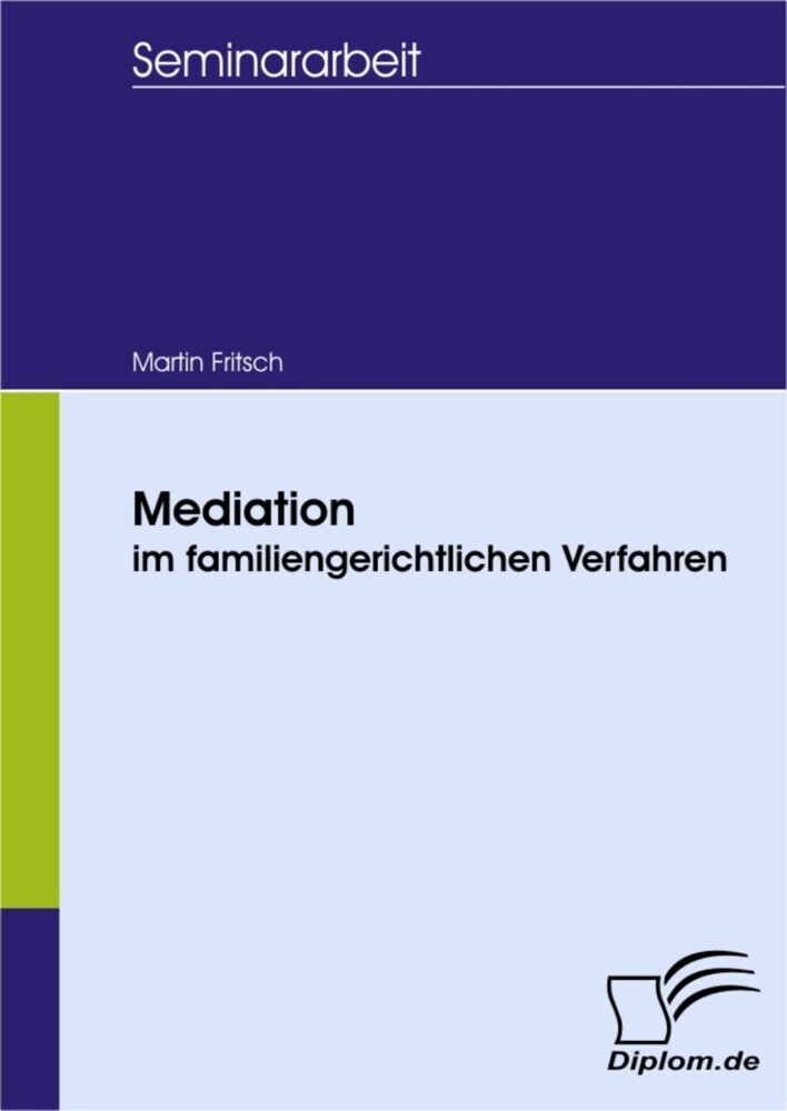 Mediation im familiengerichtlichen Verfahren main product photo