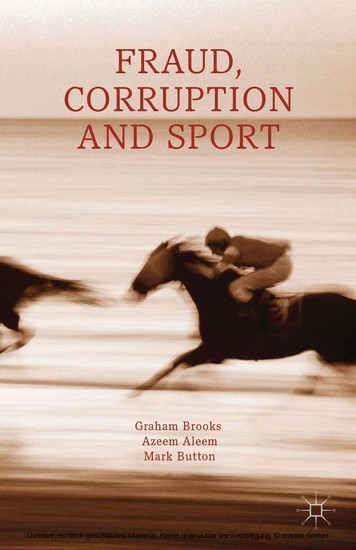 Fraud, Corruption and Sport main product photo