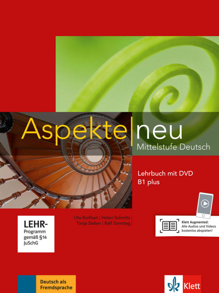 Aspekte neu Lehrbuch B1 plus, m. DVD-ROM main product photo