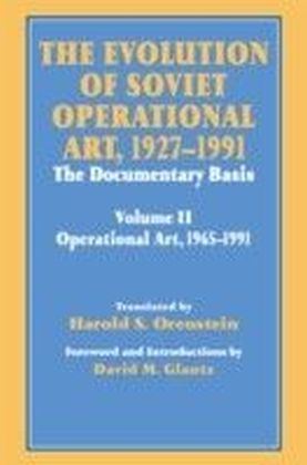 Evolution of Soviet Operational Art, 1927-1991 main product photo