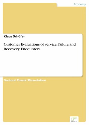 Customer Evaluations of Service Failure and Recovery Encounters