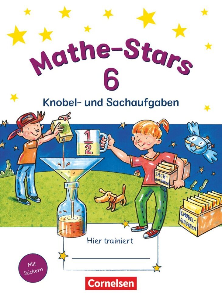 Mathe-Stars - Knobel- und Sachaufgaben - 6. Schuljahr main product photo
