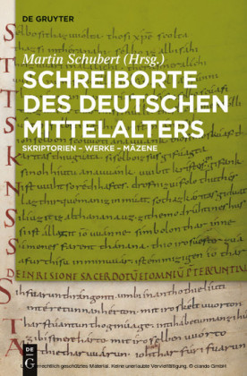 Schreiborte des deutschen Mittelalters