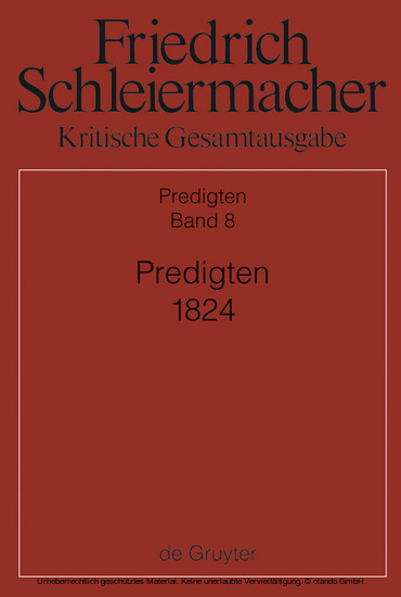 Predigten 1824 main product photo