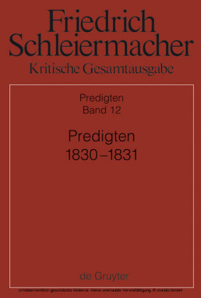 Predigten 1830-1831