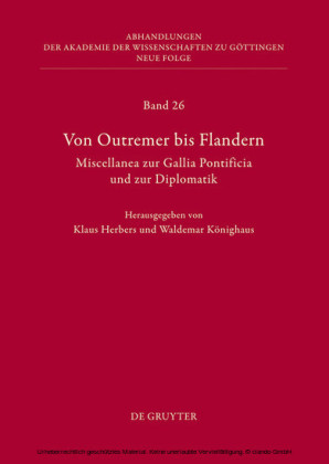 Von Outremer bis Flandern