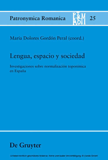 Lengua, espacio y sociedad main product photo